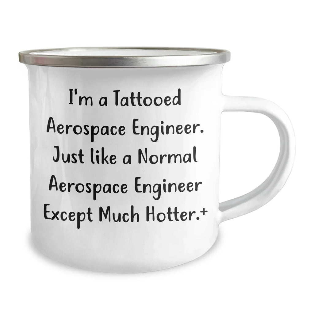 Aerospace Engineer Gifts for Her - Funny Camping Mug from Friends - Mother's Day Unique Gifts for Women