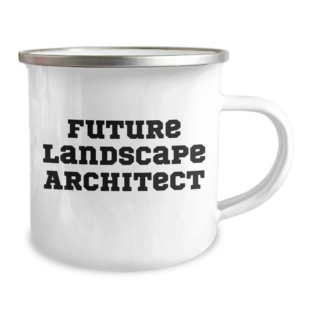 Funny Future Landscape Architect Gifts from Mom, Unique Camping Mug for Mother's Day