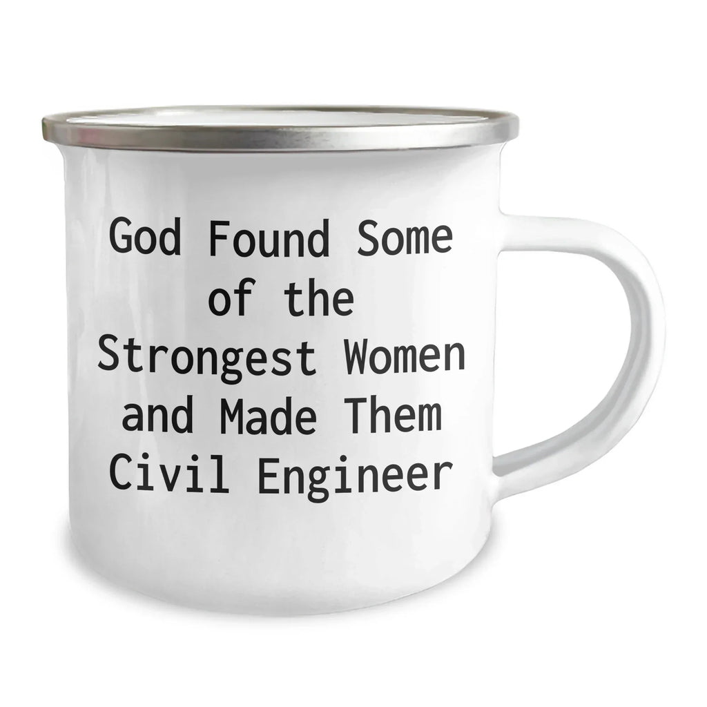 Civil Engineer Gifts Funny Quote Camping Mug, Gifts from Friends, Gifts for Civil Engineer Graduation