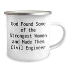 Civil Engineer Gifts Funny Quote Camping Mug, Gifts from Friends, Gifts for Civil Engineer Graduation