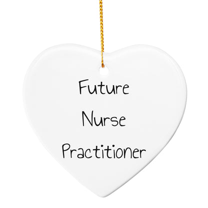 Funny Nurse Practitioner Christmas Ornaments - Future Nurse Practitioner