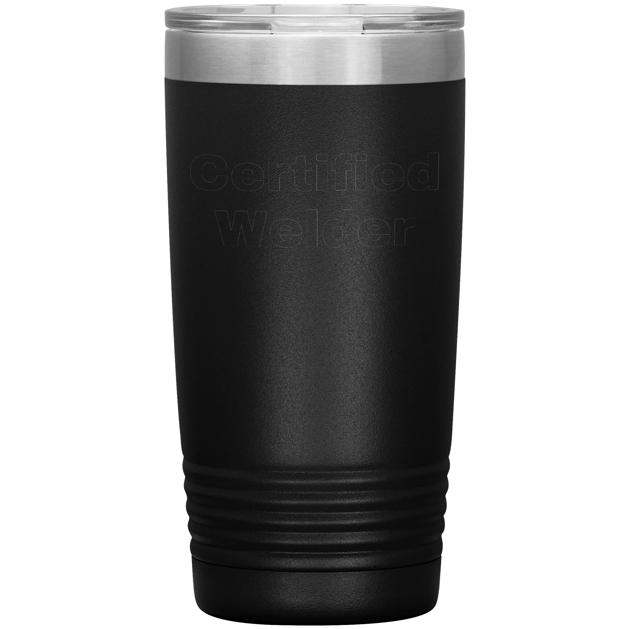 Certified Welder 20oz Stainless Steel Insulated Laser-engraved Tumbler