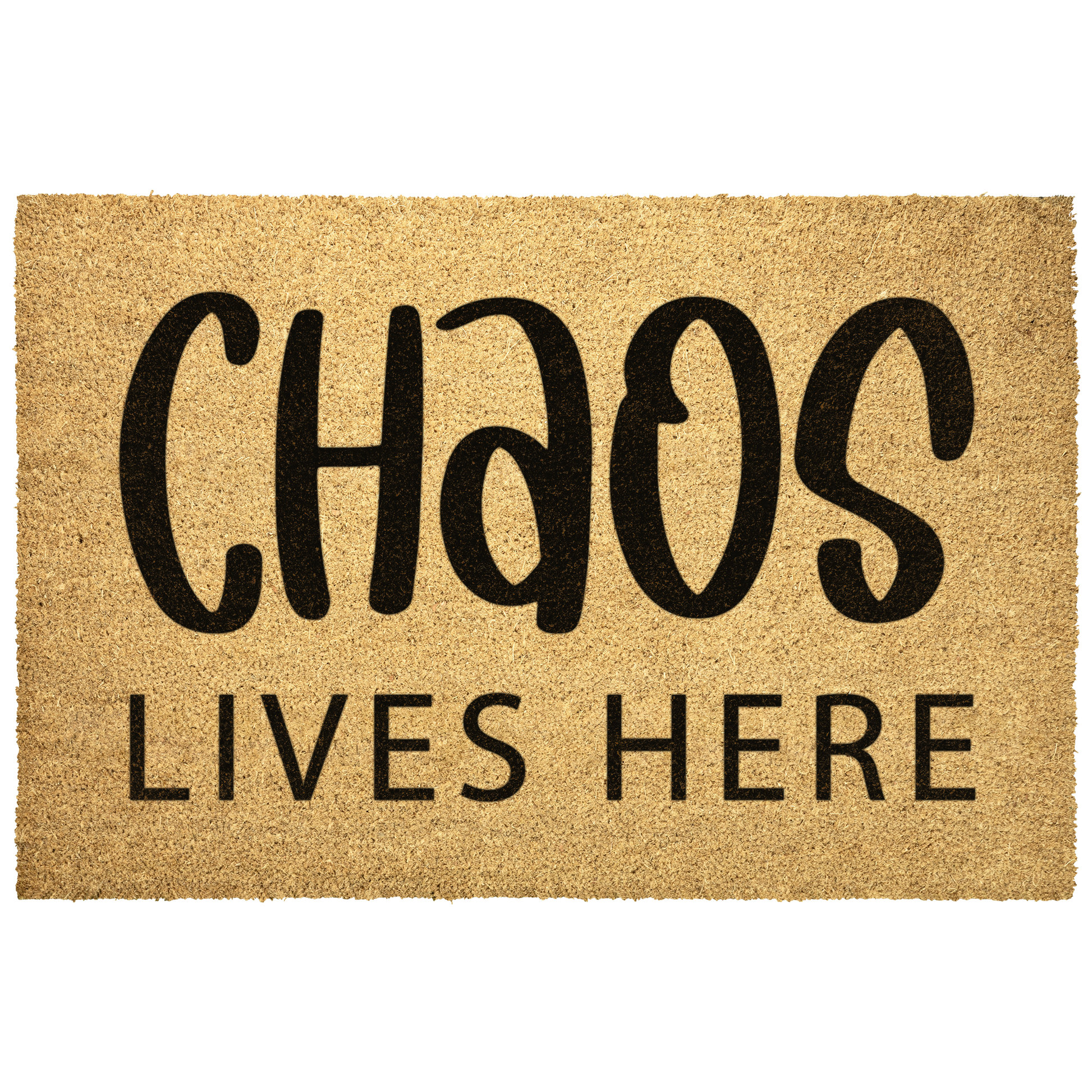 Chaos_Lives_Here_Coir_Doormat__Funny__Outdoor_Mat_Main_Mockup.png