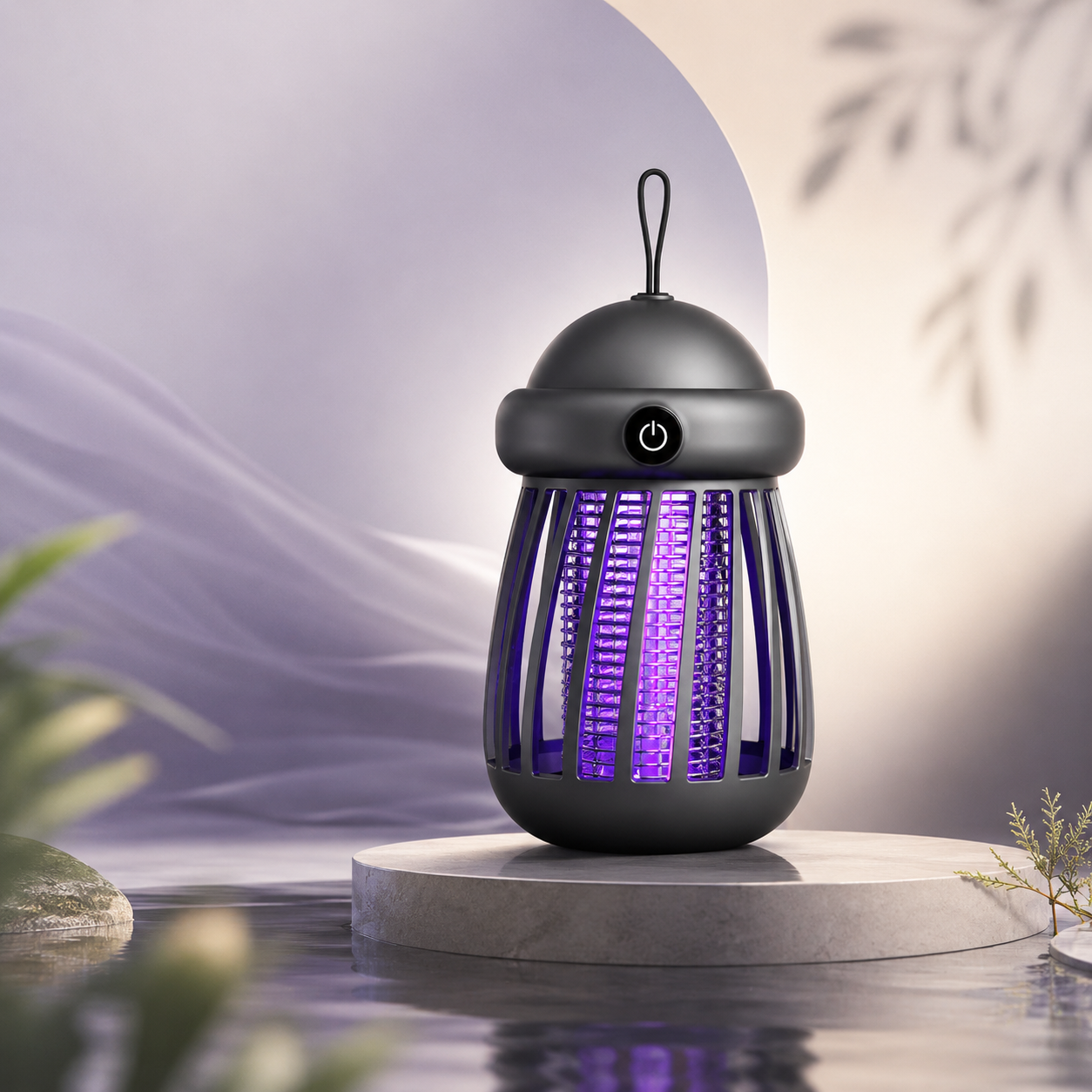 Mosquito Killer Lamp USB Rechargeable – 360° Insect Trap & Electric Bug Zapper for Indoor & Outdoor Use