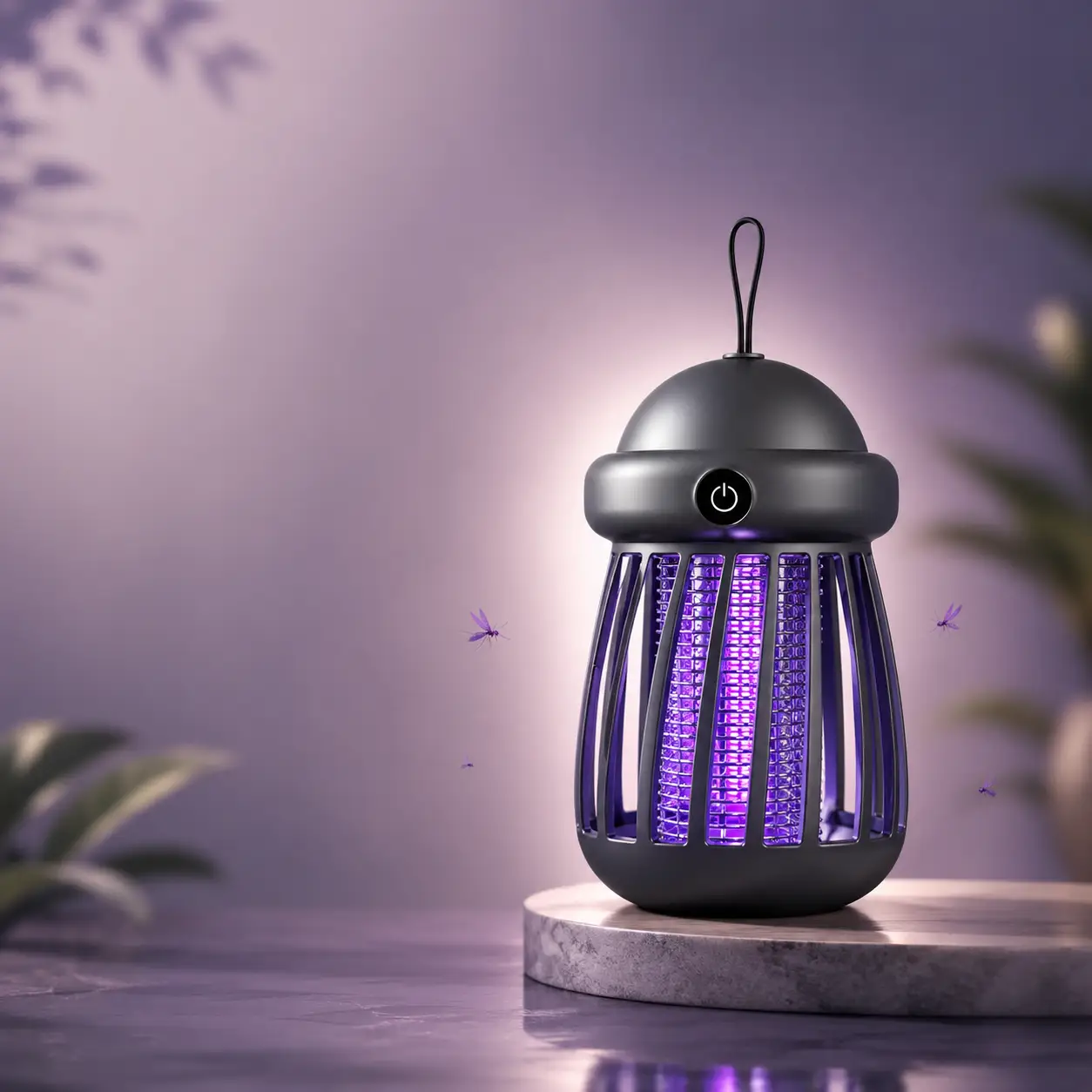 Mosquito Killer Lamp USB Rechargeable – 360° Insect Trap & Electric Bug Zapper for Indoor & Outdoor Use