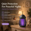 Mosquito Killer Lamp USB Rechargeable – 360° Insect Trap & Electric Bug Zapper for Indoor & Outdoor Use