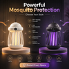 Mosquito Killer Lamp USB Rechargeable – 360° Insect Trap & Electric Bug Zapper for Indoor & Outdoor Use