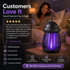Mosquito Killer Lamp USB Rechargeable – 360° Insect Trap & Electric Bug Zapper for Indoor & Outdoor Use