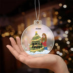 Christmas Tree Lover Personalized Acrylic Keepsake Ornament