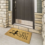 Come In for a Spell Doormat – Witch Halloween Outdoor Coir Mat Décor