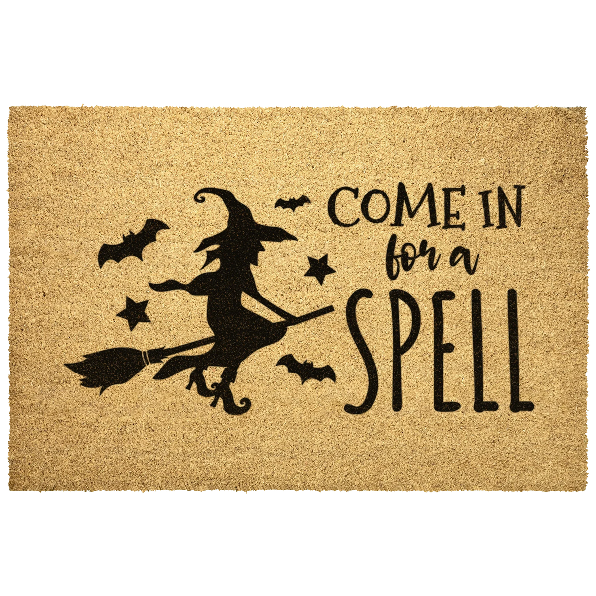 Come In for a Spell Doormat – Witch Halloween Outdoor Coir Mat Décor