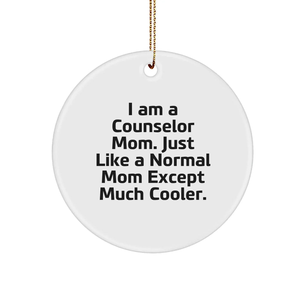 Funny Law Enforcement Officer Gifts, 'This Is What An Awesome Law Enforcement Officer Looks Like' Star Ornament for Christmas - Gifts from Friends, Coworkers, Family