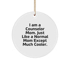 Funny Law Enforcement Officer Gifts, 'This Is What An Awesome Law Enforcement Officer Looks Like' Star Ornament for Christmas - Gifts from Friends, Coworkers, Family