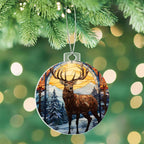 Deer Acrylic Keepsake Ornament