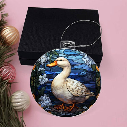 Duck Acrylic Keepsake Ornament