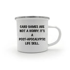 Funny Card Games Camping Mug, Gifts from Family to Card Games Enthusiasts, for Men or Women, Unique Graduation Gifts