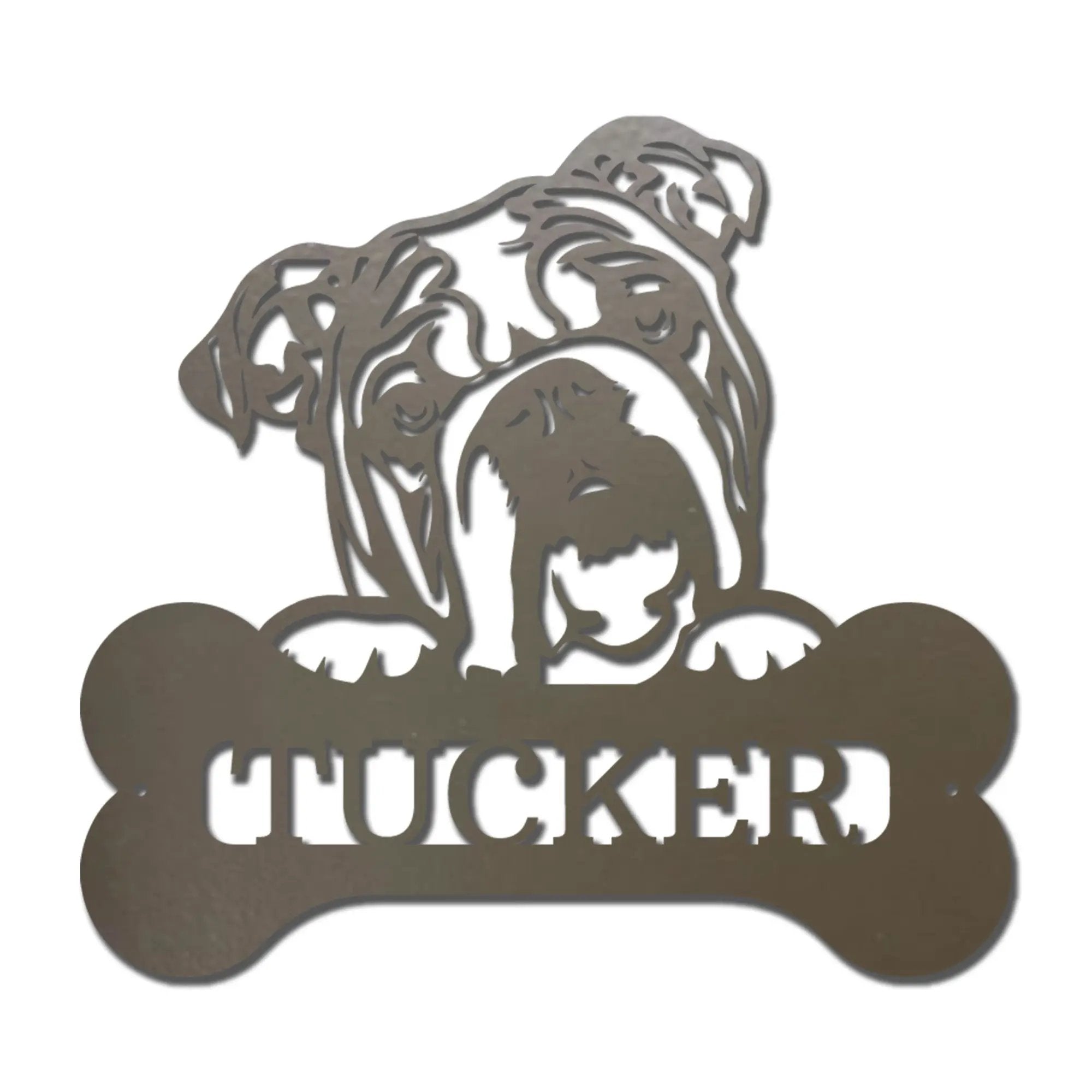 Choose Your Dog Breed Personalized Metal Wall Art – Custom Dog Name Sign, Dog Lover Gift, Laser Cut Steel Wall Hanging