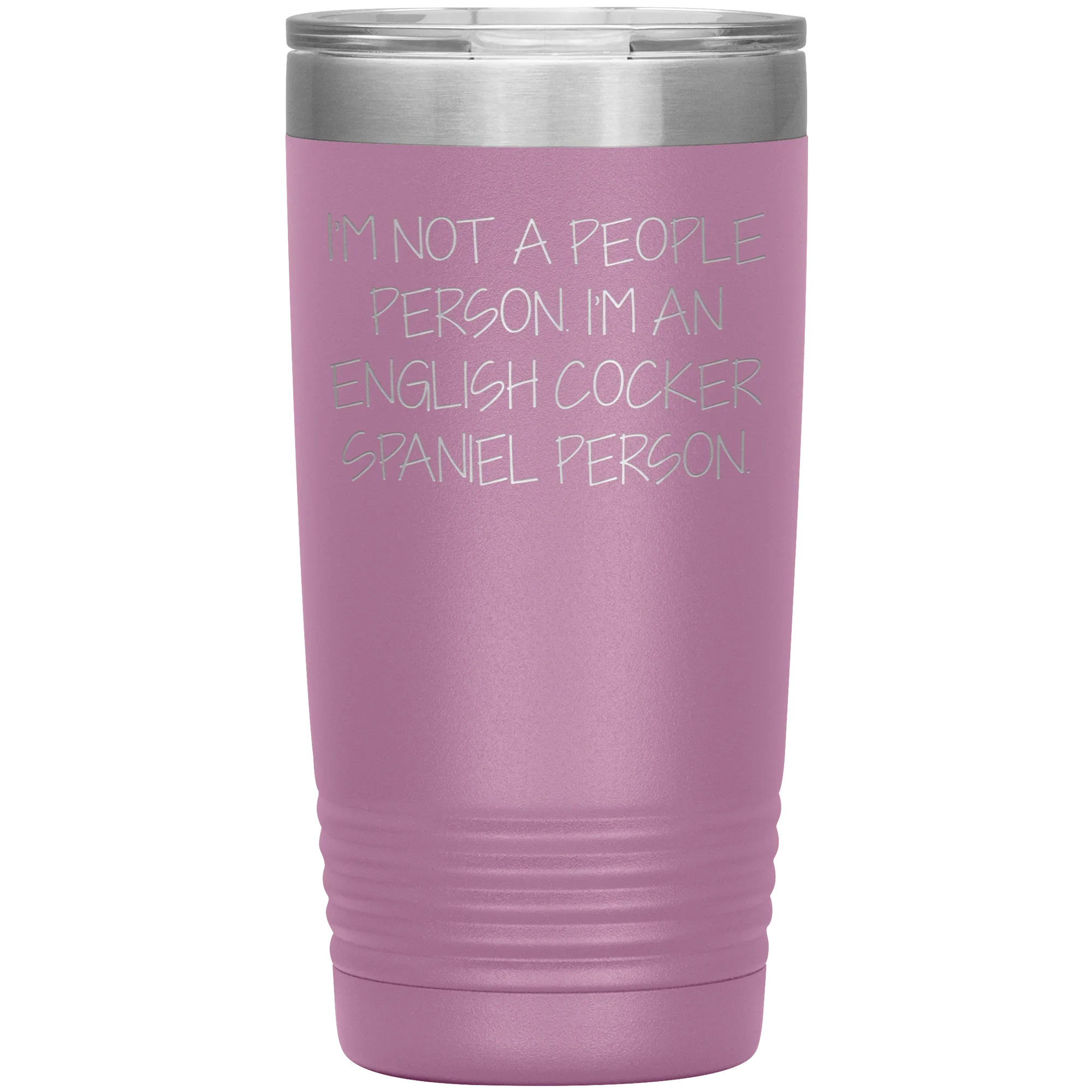 English Cocker Spaniel Dog Tumbler, Funny Quote, Gifts from Friends, for English Cocker Spaniel Dog Lovers, Christmas Unique Gifts