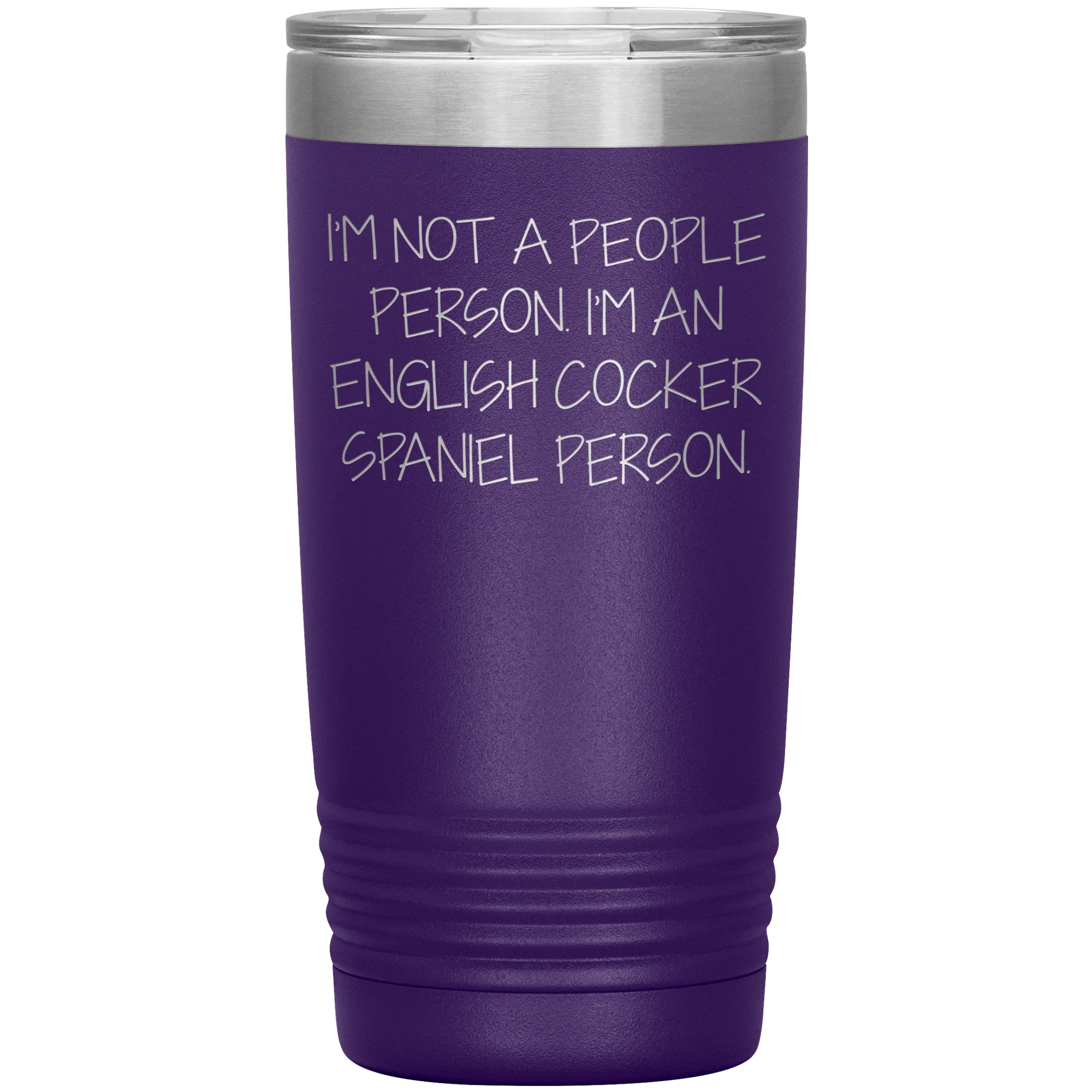 English Cocker Spaniel Dog Tumbler, Funny Quote, Gifts from Friends, for English Cocker Spaniel Dog Lovers, Christmas Unique Gifts