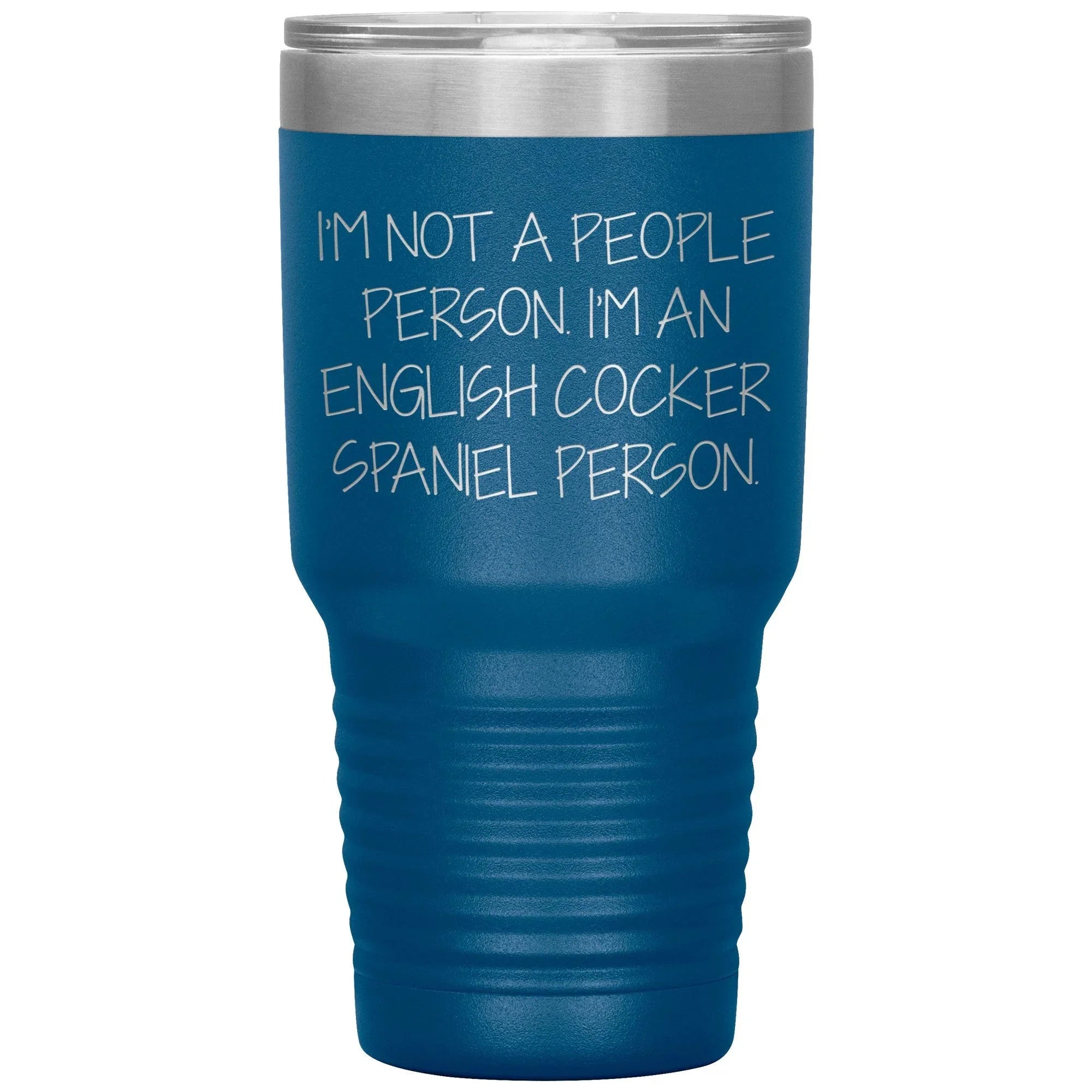 English Cocker Spaniel Dog Tumbler, Funny Quote, Gifts from Friends, for English Cocker Spaniel Dog Lovers, Christmas Unique Gifts