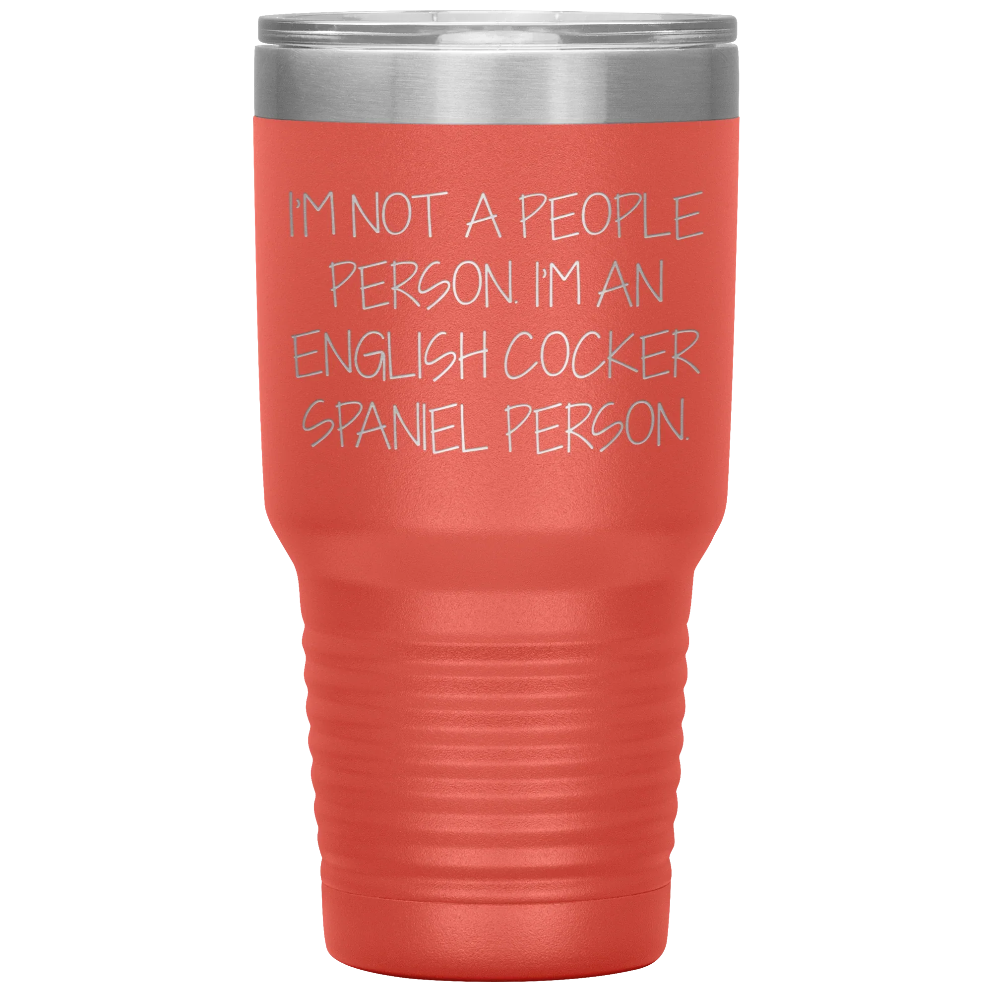 English Cocker Spaniel Dog Tumbler, Funny Quote, Gifts from Friends, for English Cocker Spaniel Dog Lovers, Christmas Unique Gifts