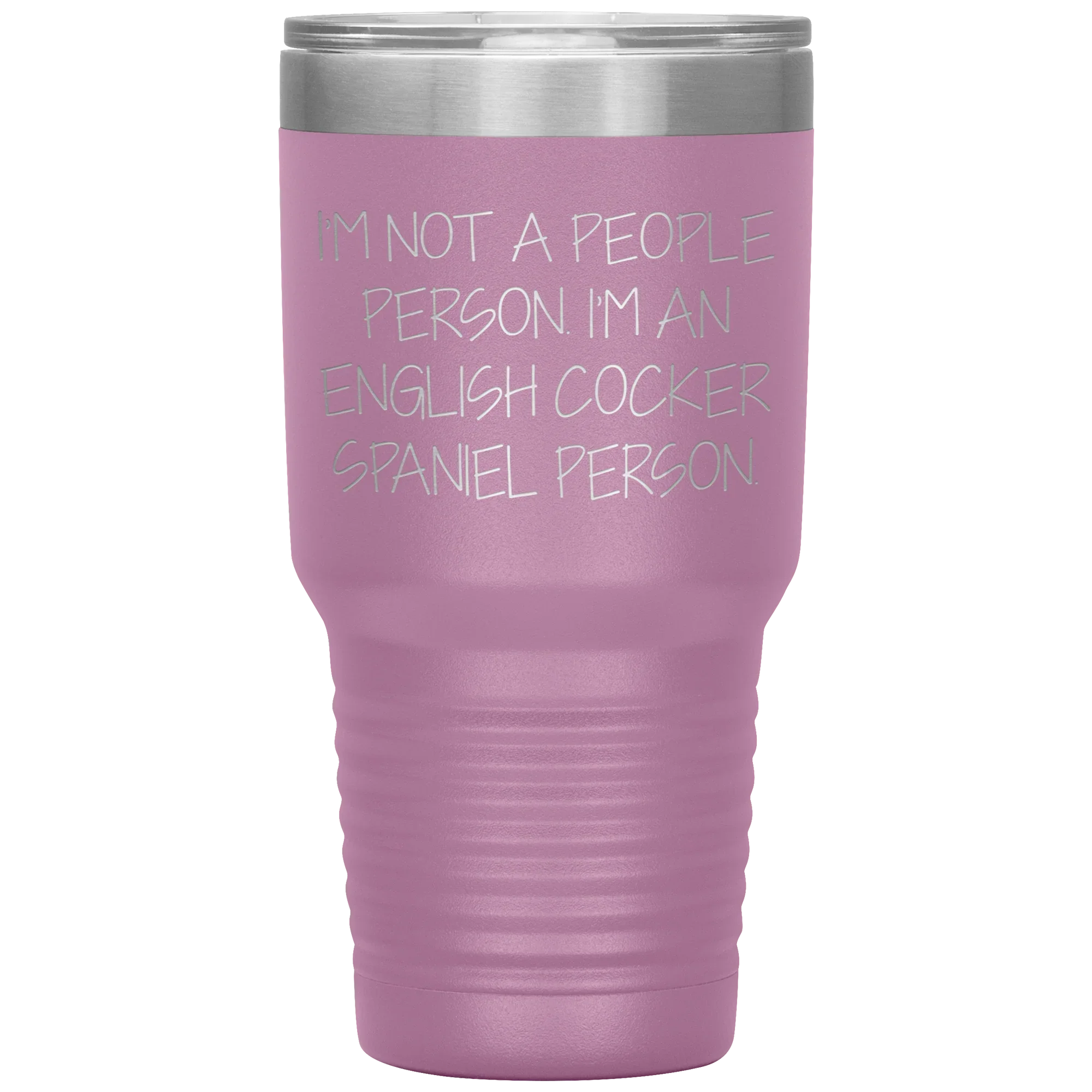 English Cocker Spaniel Dog Tumbler, Funny Quote, Gifts from Friends, for English Cocker Spaniel Dog Lovers, Christmas Unique Gifts