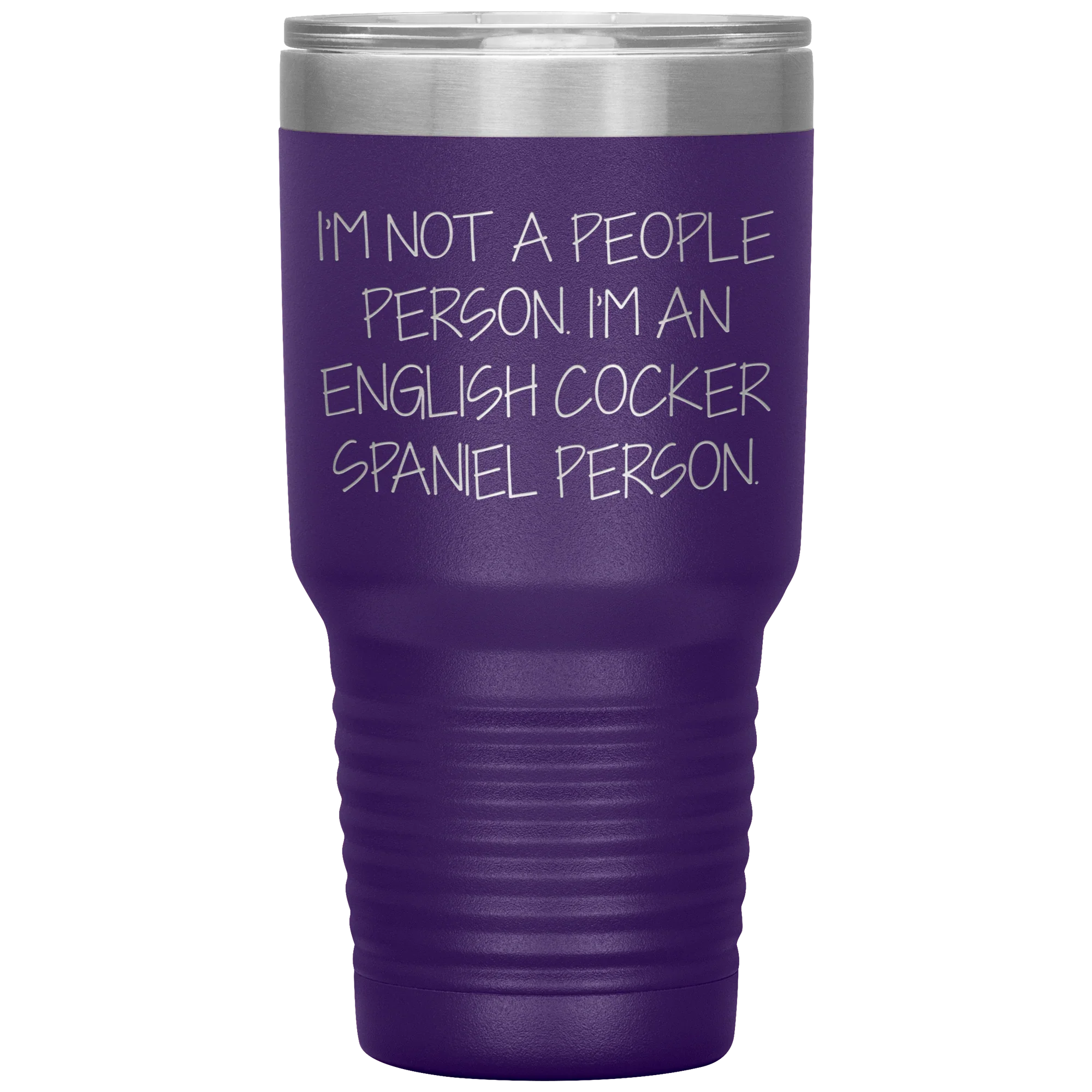 English Cocker Spaniel Dog Tumbler, Funny Quote, Gifts from Friends, for English Cocker Spaniel Dog Lovers, Christmas Unique Gifts