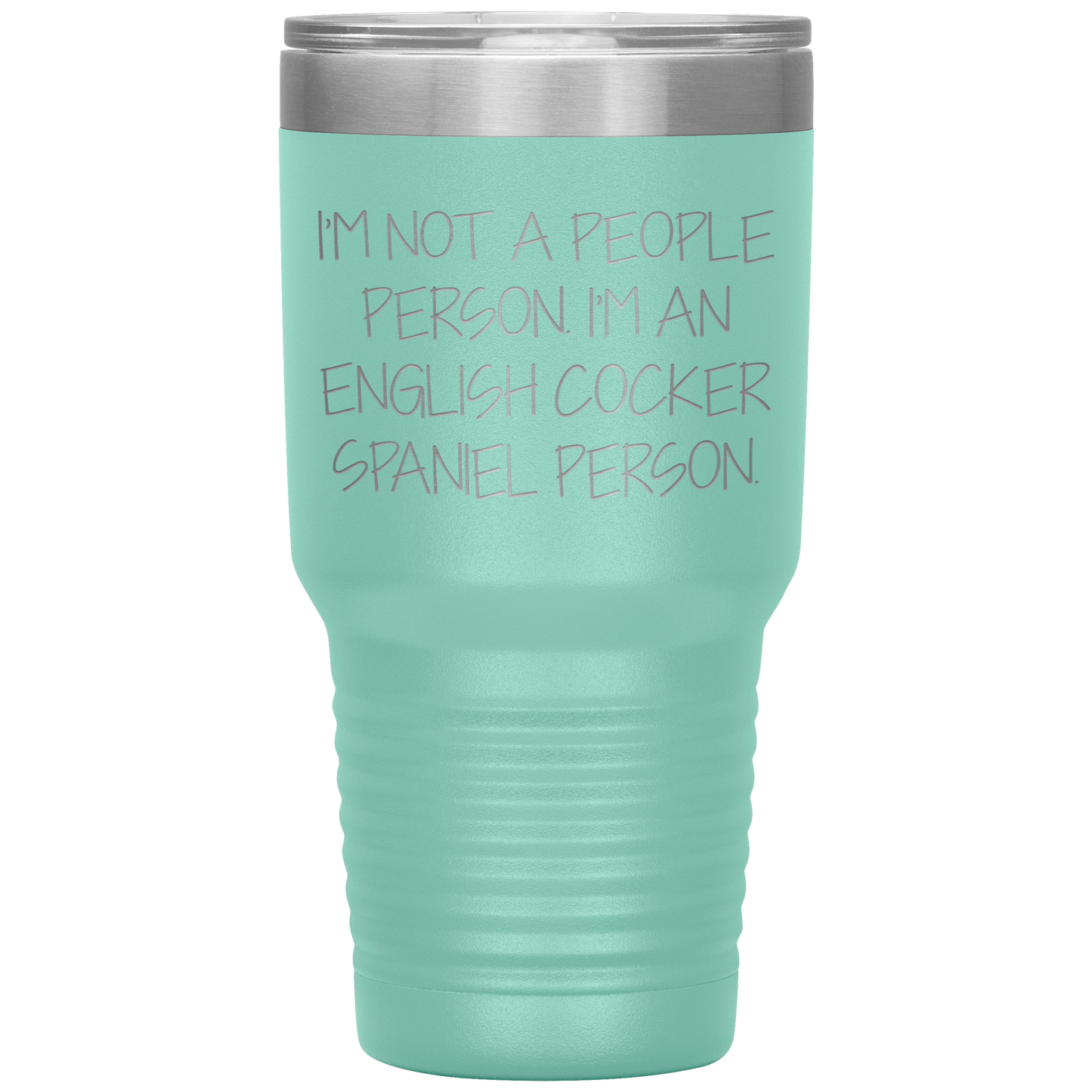 English Cocker Spaniel Dog Tumbler, Funny Quote, Gifts from Friends, for English Cocker Spaniel Dog Lovers, Christmas Unique Gifts - Mallard Moon Gift Shop
