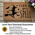 Come In for a Spell Doormat – Witch Halloween Outdoor Coir Mat Décor