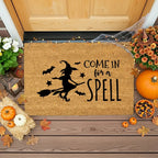Come In for a Spell Doormat – Witch Halloween Outdoor Coir Mat Décor