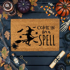 Come In for a Spell Doormat – Witch Halloween Outdoor Coir Mat Décor
