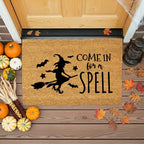 Come In for a Spell Doormat – Witch Halloween Outdoor Coir Mat Décor
