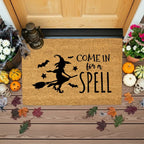 Come In for a Spell Doormat – Witch Halloween Outdoor Coir Mat Décor