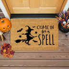 Come In for a Spell Doormat – Witch Halloween Outdoor Coir Mat Décor