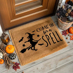 Come In for a Spell Doormat – Witch Halloween Outdoor Coir Mat Décor