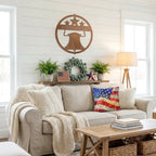 Personalized Liberty Bell Metal Sign | Custom Patriotic Wall Art | American Freedom Decor | Liberty Bell Steel Wall Hanging | Made in USA