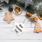 Forester Star Ornament, Best Forester Ever Funny Quote, Gifts from Men to Forester, Unique Christmas Unique Gifts