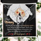 Gift for the Expectant Mom You are Doing An Incredible Job Forever Love Heart Pendant Necklace