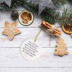 Funny Flight Attendant Gifts from Friends - I'm A Flight Attendant. Not A Magician But I Can See Why You Might Be Confused. Circle Ornament for Christmas