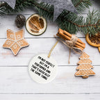 Funny Performer Gifts from Friends, Circle Ornament for Men, Women, Family, Christmas Unique Gifts