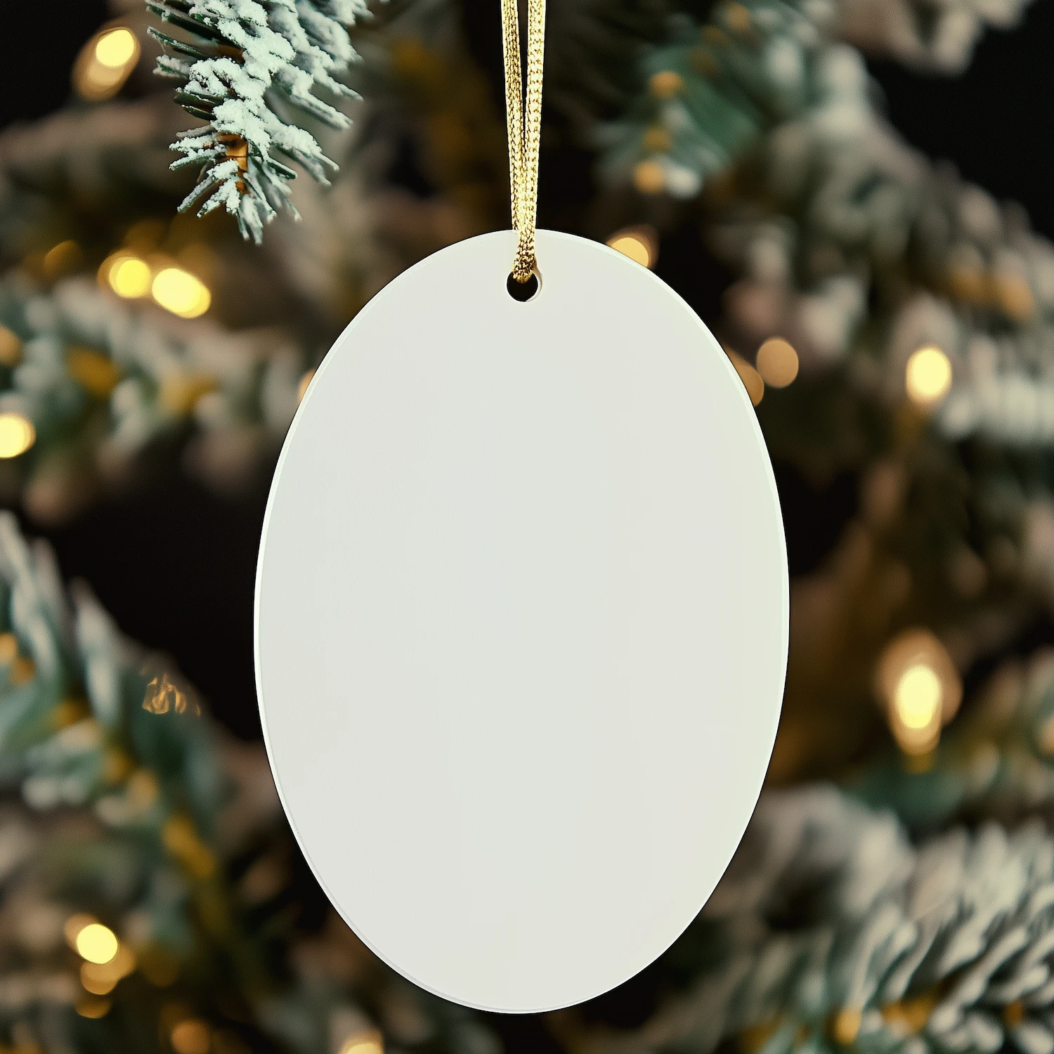 Funny Thrifting Oval Ornament Gifts from Friends for Thrifting Enthusiasts, 'I Might Look Like I'm Listening To You But In My Head I'm Thrifting.', Christmas Unique Gifts