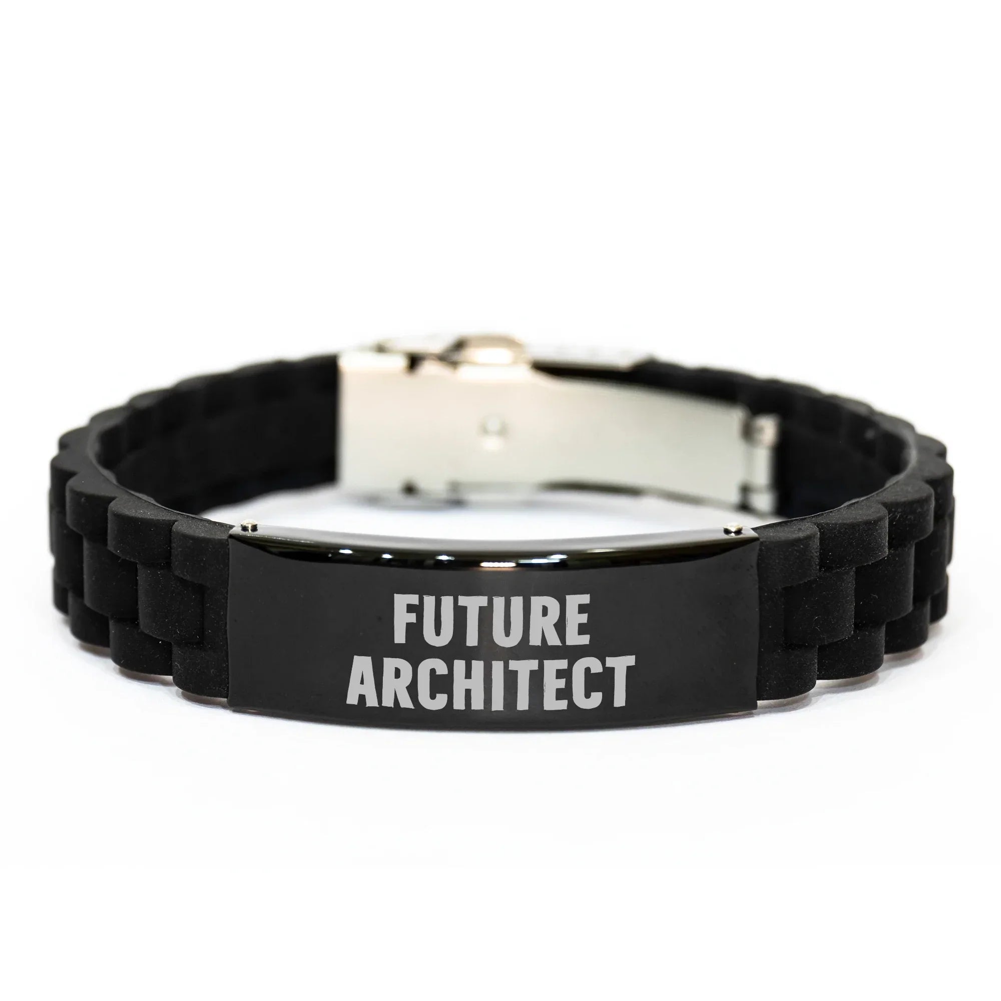Funny Future Architect Quote Glide lock Clasp Bracelet Gifts from Family for Architect's Mother's Day