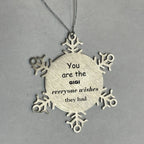 Gigi Snowflake Ornament, Everyone wishes they had, Inspirational Ornament For Gigi, Gigi Gifts, Birthday Christmas Unique Gifts For Gigi