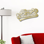 Classic "Merry Christmas" Metal Wall Sign - Bring Holiday Cheer to Any Room