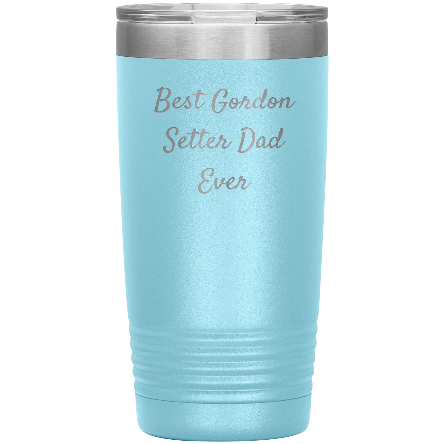 Gordon Setter Dad Ever Tumbler, Funny Gift for Men, Christmas Unique Gifts from Gordon Setter Dog Lovers, 20oz or 30oz Vacuum-Insulated Tumbler - Mallard Moon Gift Shop
