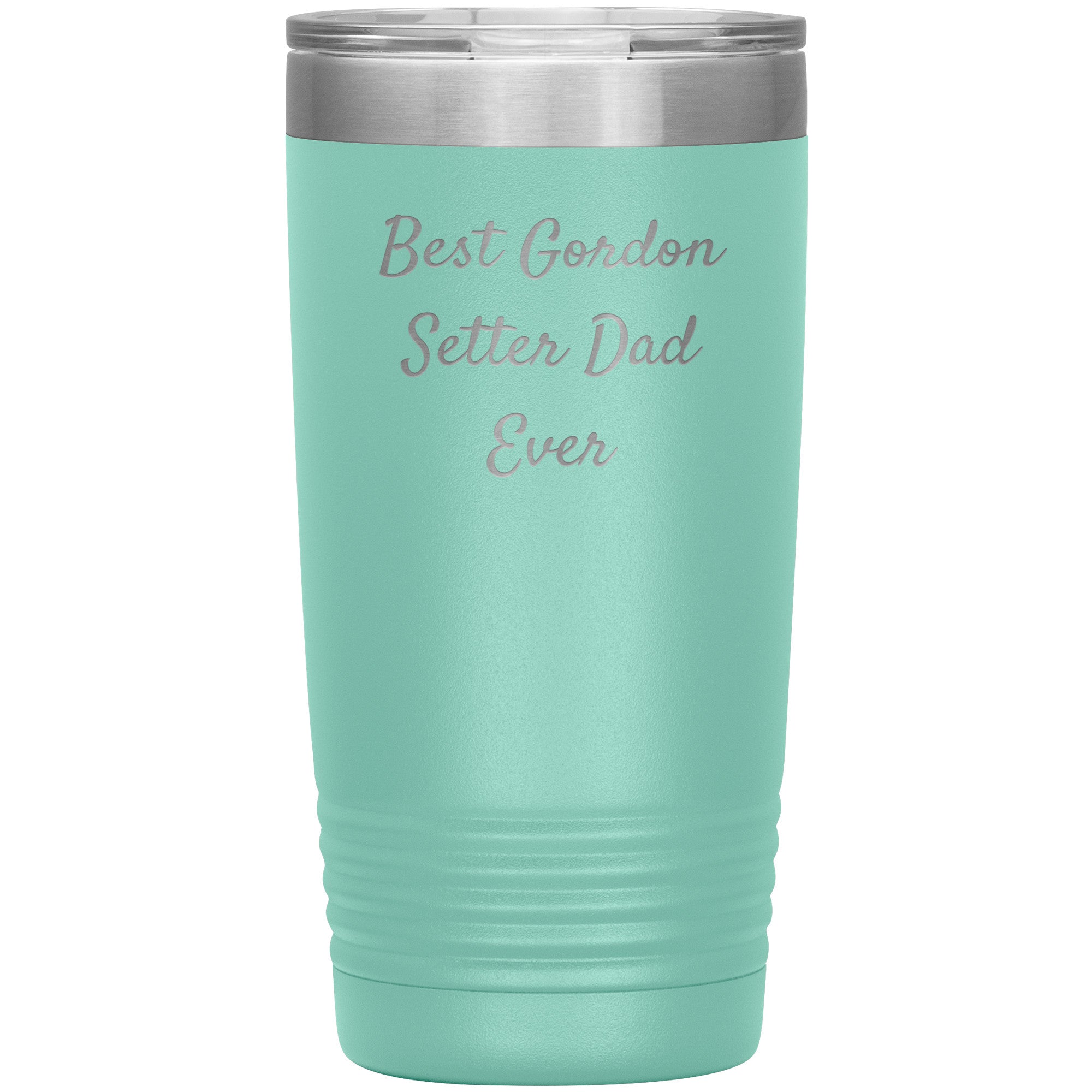 Gordon Setter Dad Ever Tumbler, Funny Gift for Men, Christmas Unique Gifts from Gordon Setter Dog Lovers, 20oz or 30oz Vacuum-Insulated Tumbler - Mallard Moon Gift Shop