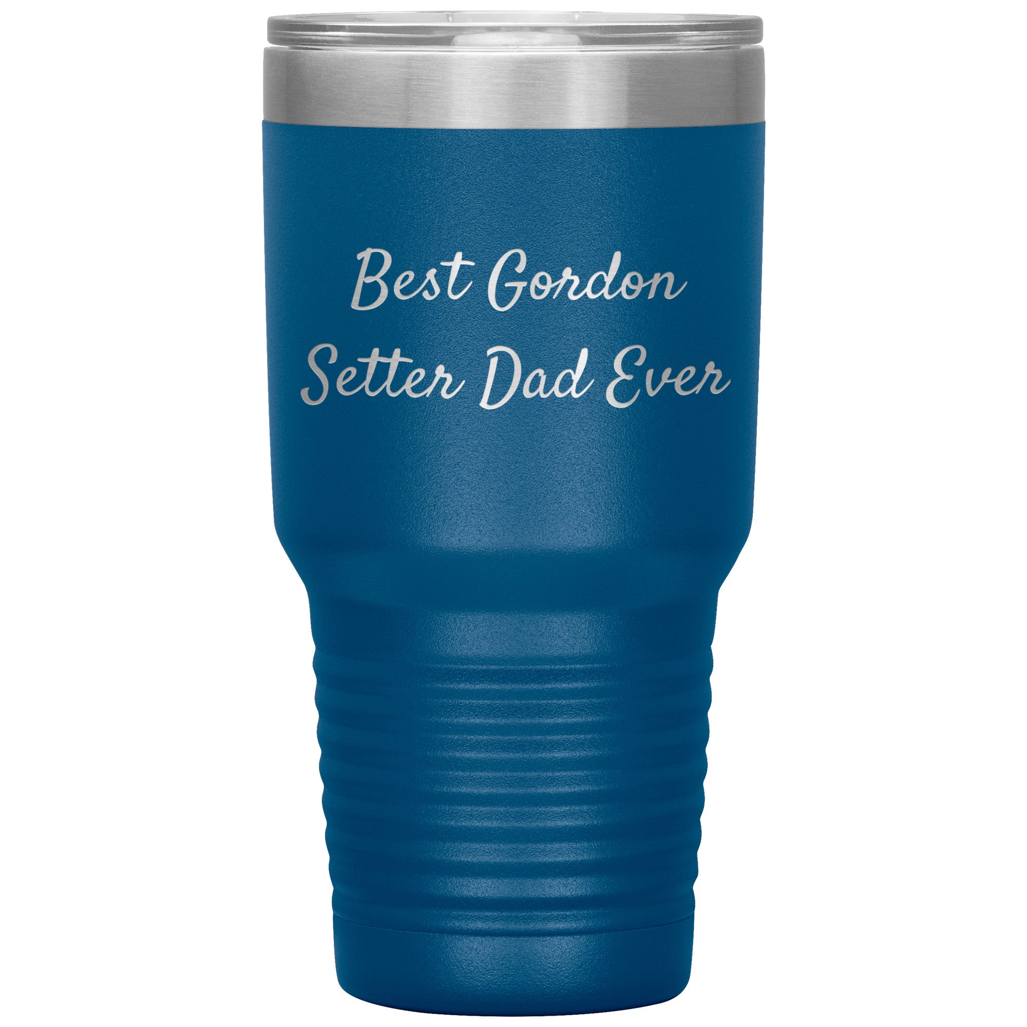 Gordon Setter Dad Ever Tumbler, Funny Gift for Men, Christmas Unique Gifts from Gordon Setter Dog Lovers, 20oz or 30oz Vacuum-Insulated Tumbler - Mallard Moon Gift Shop