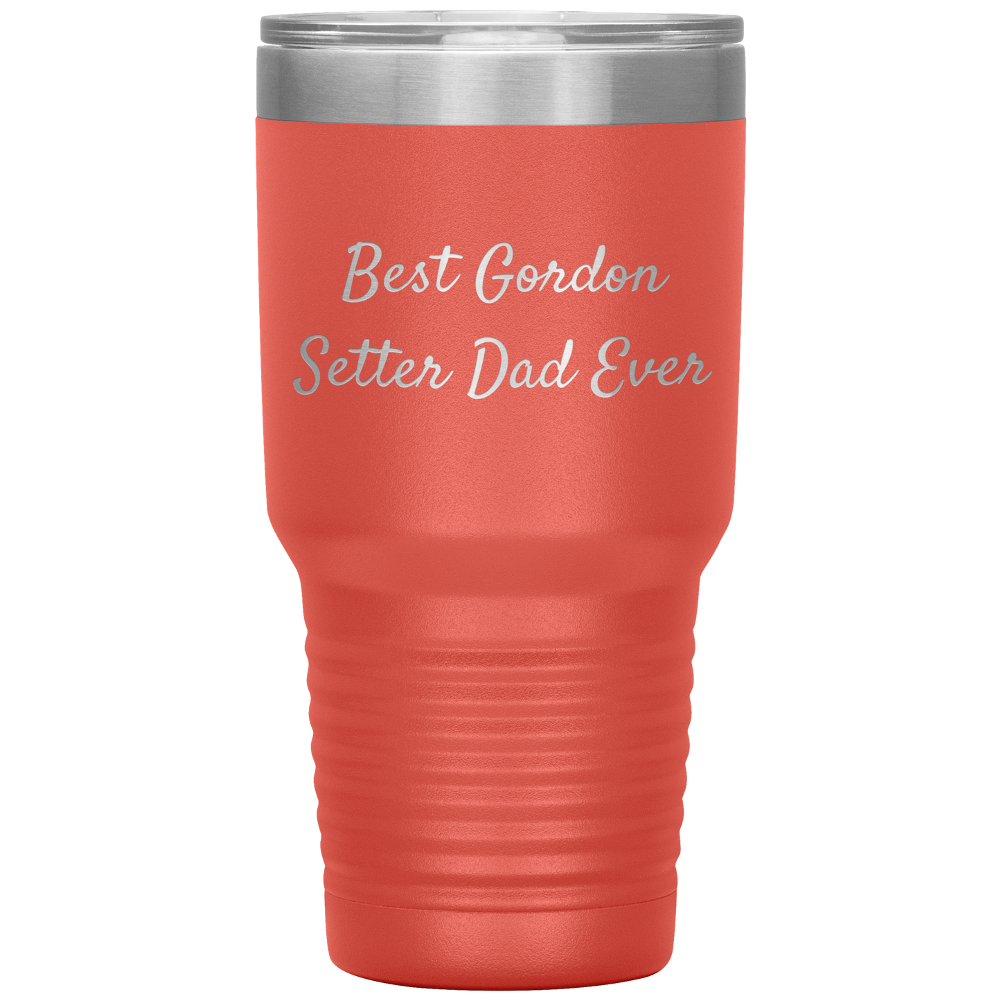 Gordon Setter Dad Ever Tumbler, Funny Gift for Men, Christmas Unique Gifts from Gordon Setter Dog Lovers, 20oz or 30oz Vacuum-Insulated Tumbler - Mallard Moon Gift Shop
