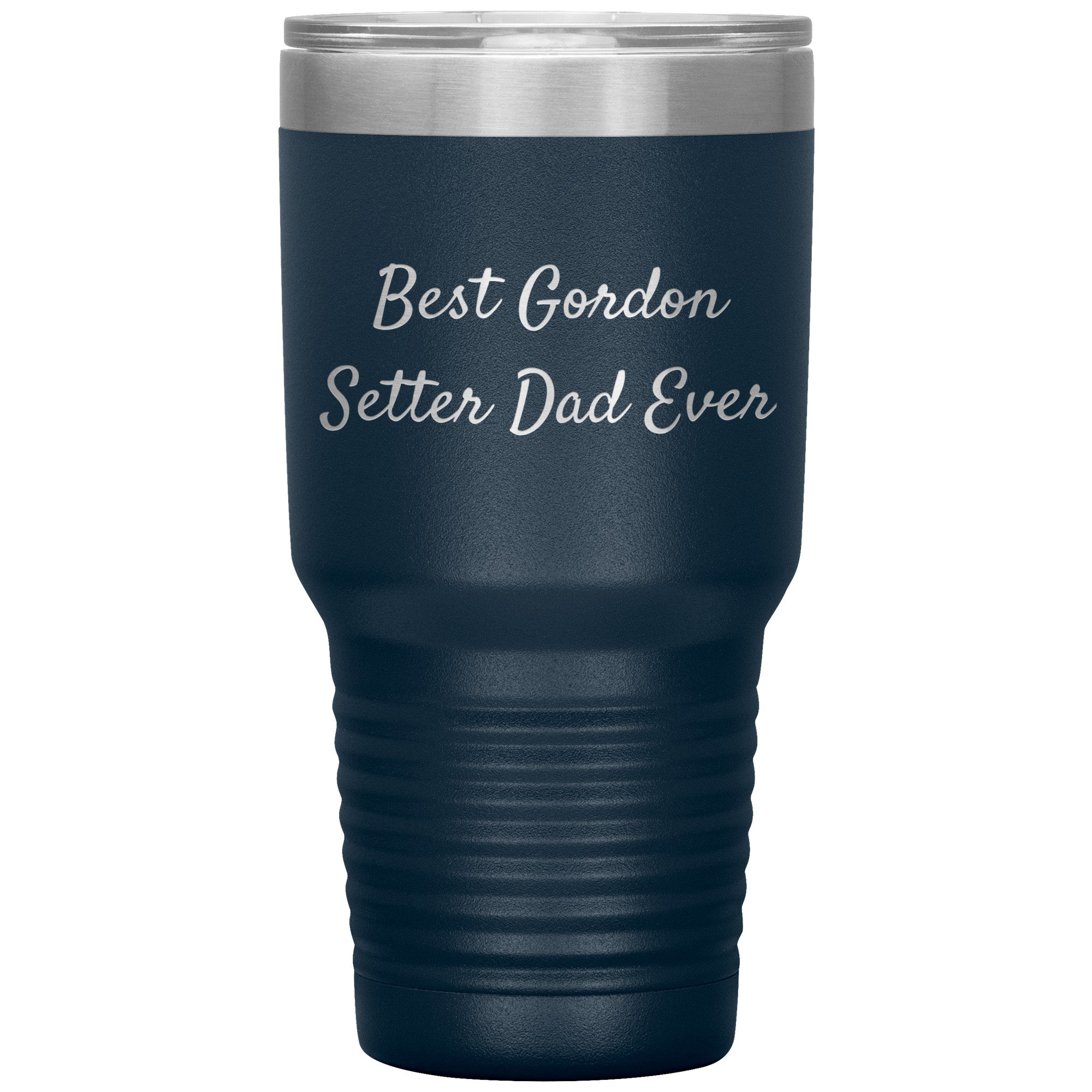 Gordon Setter Dad Ever Tumbler, Funny Gift for Men, Christmas Unique Gifts from Gordon Setter Dog Lovers, 20oz or 30oz Vacuum-Insulated Tumbler - Mallard Moon Gift Shop