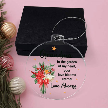 Grandma Gift Acrylic Keepsake Ornament